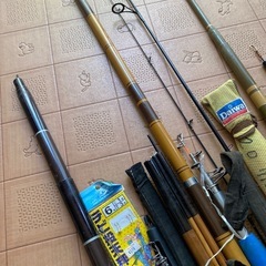 釣竿　いろいろの画像