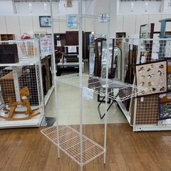 リユースのサカイ東金店　メタルラック　白　TJ13381の画像