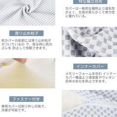【新古品・美品】 IKSTAR 人間工学 低反発 枕 安眠の画像