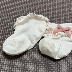 タルティーヌエショコラ☆レースフリルリボン花柄セットアップ靴下付き☆ピンクの画像