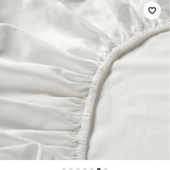 IKEA ダブル　ボックスシーツの画像