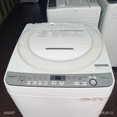 TH008送料設置無料   SHARP　洗濯機　7㌔　人気モデルの画像