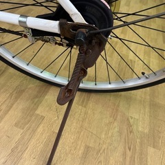 【ドリーム川西店御来店限定】中古自転車　白色　26インチ／クリーニング済み 【2125560000019821】の画像