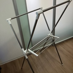 室内物干し　折りたたみの画像