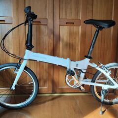 Harry Quinn LONG BRIGHT207 折り畳み自転車 ハリークイン アルミ 20インチ 7段変速 美品！の画像