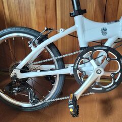 Harry Quinn LONG BRIGHT207 折り畳み自転車 ハリークイン アルミ 20インチ 7段変速 美品！の画像