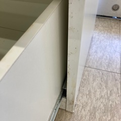 【ジモティー割引で最大15％OFF⭐️】 キッチンボード 食器棚 白の画像