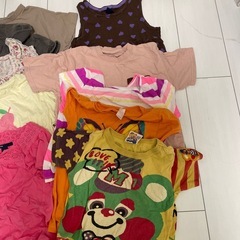 女の子130-140半袖15枚くらいズボン7枚まとめての画像