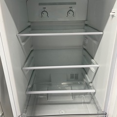 2017年製ハイアール　ノンフロン2ドア冷蔵庫173L/ホワイトの画像