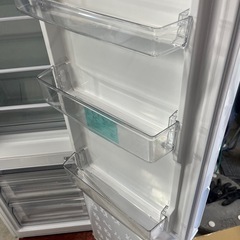 2017年製ハイアール　ノンフロン2ドア冷蔵庫173L/ホワイトの画像