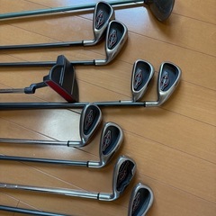 画像確認　ゴルフセット一式　中古の画像