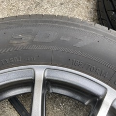 ロクサーニスポーツ 14インチ タイヤセットの画像