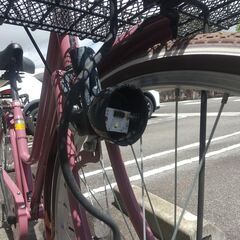 あさひのママチャリ　古いが走行距離少ない　の画像