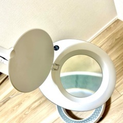 LED フロアスタンド 拡大鏡ライトの画像