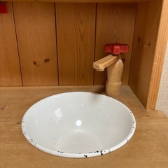木製おままごとキッチンの画像