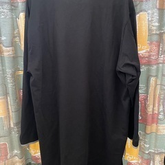 3L 2枚セット　Vネック 7分 袖Tシャツ メンズ無地カットソーフェイクレイヤー の画像