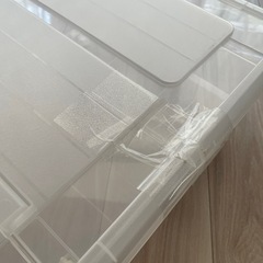 見た目もスッキリ◎ベッド下収納(6個セット)の画像