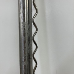H 2507-515 物干し竿 キズ 汚れあり 長さ約163cmの画像