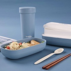 大容量弁当箱（930ml）ホワイトの画像