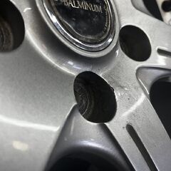 BS BRIDGESTONE BALMINUM バルミナ 社外ホイール 17インチ 4本 7J5HPCD114.3+53 レヴォーグ CX-5等　(SHH011)の画像