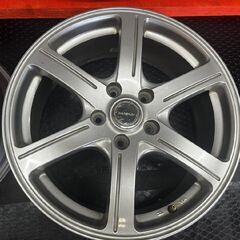 BS BRIDGESTONE BALMINUM バルミナ 社外ホイール 17インチ 4本 7J5HPCD114.3+53 レヴォーグ CX-5等　(SHH011)の画像