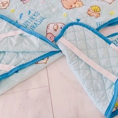 すみっコぐらし敷パット 枕パット 冬用の画像
