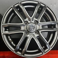 SG-E 社外ホイール 15インチ 4本 5.5J4HPCD100+42 アクア スペイド等　(SHH010)の画像