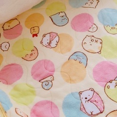 すみっコぐらし 足カバー付き敷パット 冬用の画像