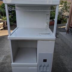 レンジ台(米びつ付き)の画像