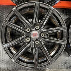 共豊 SEIN ザイン 社外ホイール 16インチ 4本 6.5J5HPCD114.3+48 CX-3 ヴォクシー等　(SHH007)の画像