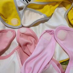 (単品不可)　子ども用 長袖エプロン　３着の画像