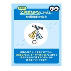どこかなGPS2 月額6ヶ月無料 ソフトバンク  IP67 防水 高精度 子供や高齢者をスマホで見守り 2周波GPS対応の画像