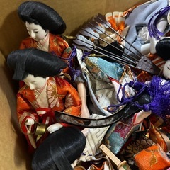 雛人形　無料　ひな祭り　御代理様　お雛様　三人官女　五人林　見守り隊の画像