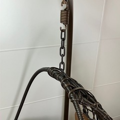 ハンギングチェア 1人用 卵型 アジアン ハンモックチェアの画像