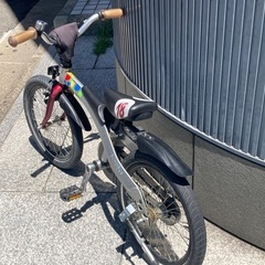 7,000円　レンラッド　子供用自転車　ステップアップバイク18インチの画像