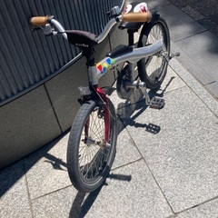 7,000円　レンラッド　子供用自転車　ステップアップバイク18インチの画像