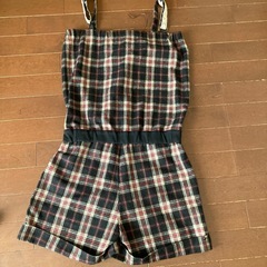 ローズファンファン　新品　難あり　ショートサロペット　Fの画像