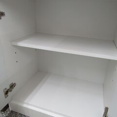 食器棚　ホワイト　幅60㎝の画像