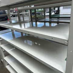 中量棚　対荷重250kg 天地６枚棚　幅185 奥47 高さ180cm の画像