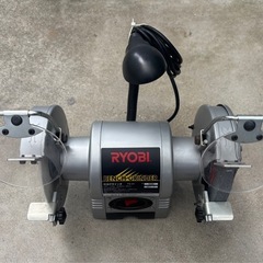 両頭グラインダー　砥石外径150mm AC100V RYOBI リョービ TG-61  電動工具 DIYの画像