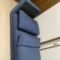 羽毛撥水加工　カウチソファーの画像