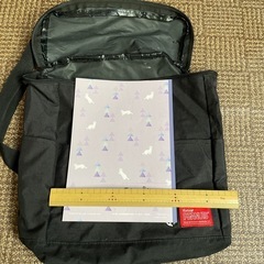スヌーピー　リュック　　黒の画像