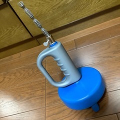 【未使用差し上げます】パイプクリーナー排水管洗浄ブラシ付の画像