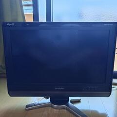 SHARP 20インチテレビの画像