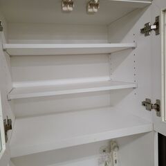 J1099【リユースのサカイ柏店】NITORI　ニトリ　食器棚　レンジボード　コパン60RB-WH　ホワイト　クリーニング済　参考価格36,990円の画像