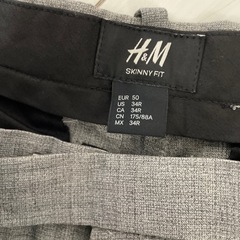 H&M スーツ　175/88A スキニーフィットの画像