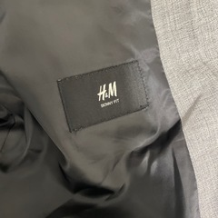 H&M スーツ　175/88A スキニーフィットの画像