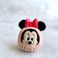 ディズニー　ミニーマウス　だるま　　チャーム　　の画像