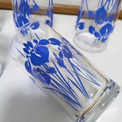 昭和レトロ　ガラスのコップ　5個セットの画像