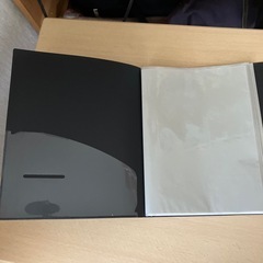 B5サイズのクリアブック　40ポケットの画像